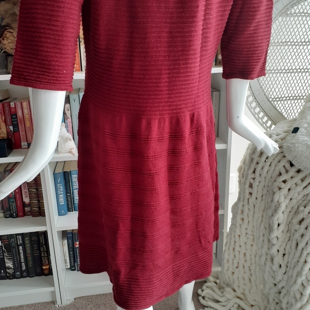 BB Dakota knitted red dress - Picture 7 of 9